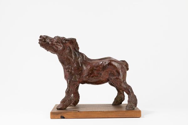 Antonio Ligabue : Cavallo in amore  - Asta Arte Moderna e Contemporanea - Associazione Nazionale - Case d'Asta italiane