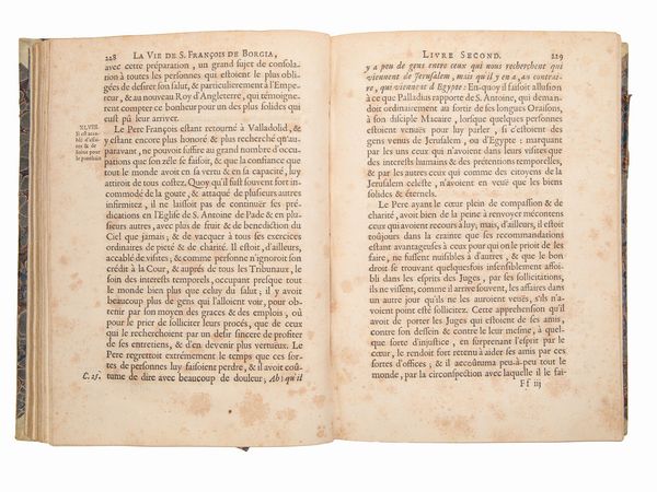 Antoine Verjus : La vie de S. Franois de Borgia. Dedie au roy  - Asta Libri Antichi e d'Arte - Associazione Nazionale - Case d'Asta italiane