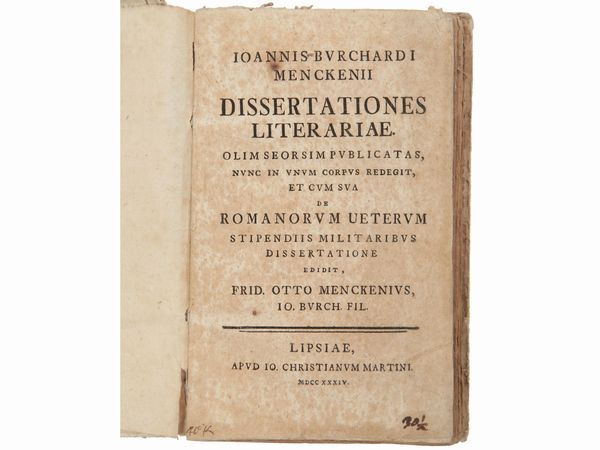 Tre libri d'epoca  - Asta Libri Antichi e d'Arte - Associazione Nazionale - Case d'Asta italiane