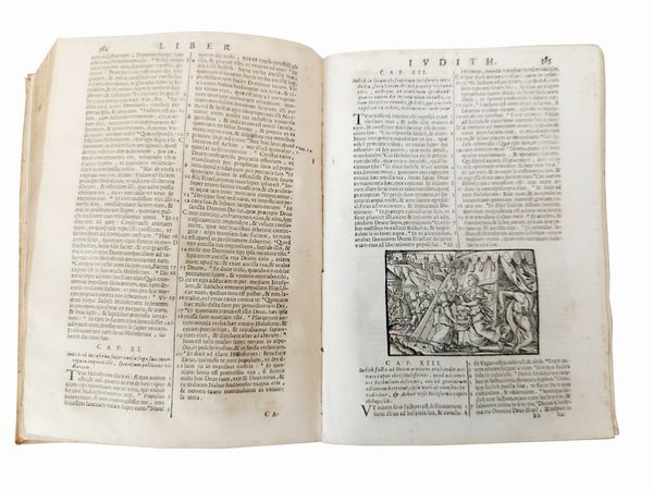 Biblia Sacra vulgatae editionis Sixti V pontificis max...  - Asta Libri Antichi e d'Arte - Associazione Nazionale - Case d'Asta italiane