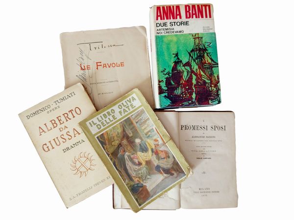 Narrativa e poesia italiana  - Asta Libri Antichi e d'Arte - Associazione Nazionale - Case d'Asta italiane