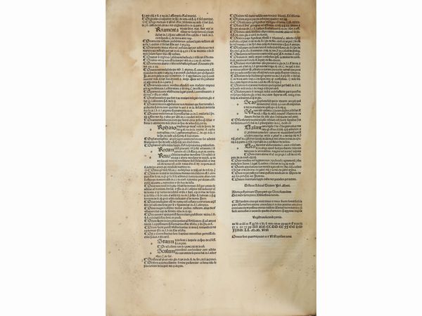 Giovanni Bertachini : Repertorii Bertachini...  - Asta Libri Antichi e d'Arte - Associazione Nazionale - Case d'Asta italiane