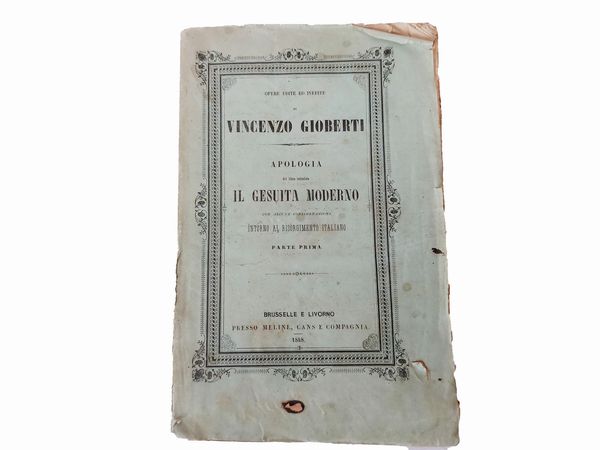 Storia italiana: Risorgimento e Prima Guerra Mondiale  - Asta Libri Antichi e d'Arte - Associazione Nazionale - Case d'Asta italiane