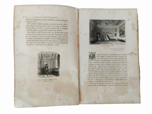 Versailles ancien et moderne par le Comte Alexandre de Laborde  - Asta Libri Antichi e d'Arte - Associazione Nazionale - Case d'Asta italiane