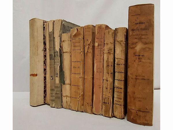 Lotto di libri d'epoca di medicina  - Asta Libri Antichi e d'Arte - Associazione Nazionale - Case d'Asta italiane