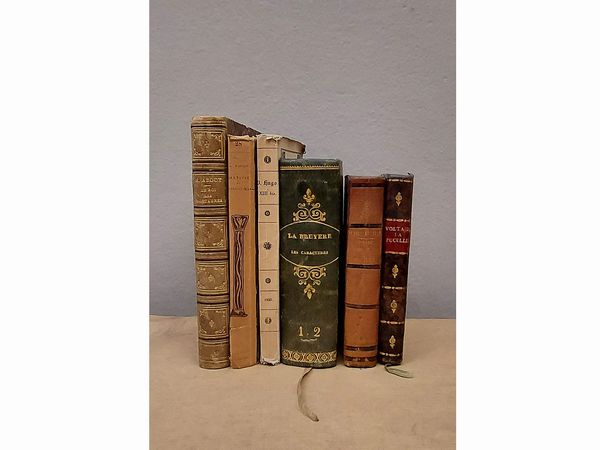 Lotto di libri d'epoca francesi  - Asta Libri Antichi e d'Arte - Associazione Nazionale - Case d'Asta italiane
