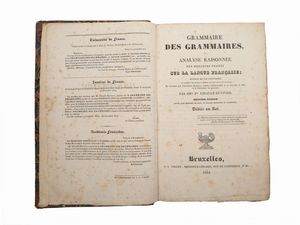 Dizionari e testi di lingua antichi  - Asta Libri Antichi e d'Arte - Associazione Nazionale - Case d'Asta italiane