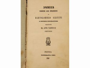 Miscellanea di edizioni antiche  - Asta Libri Antichi e d'Arte - Associazione Nazionale - Case d'Asta italiane