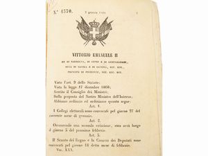 Miscellanea di edizioni di argomento storico-giuridico  - Asta Libri Antichi e d'Arte - Associazione Nazionale - Case d'Asta italiane