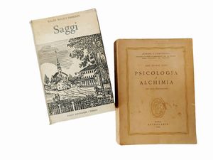 Carl Gustav Jung : Psicologia e alchimia  - Asta Libri Antichi e d'Arte - Associazione Nazionale - Case d'Asta italiane