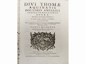 Tommaso d'Aquino - Divi Thomae Aquinatis Doctoris angelici ordinis praedicatorum Opera