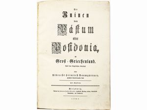 Thomas Major - Die Ruinen von Paestum oder Posidonia ...