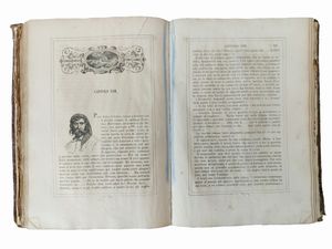 ALESSANDRO MANZONI : I promessi sposi. Storia milanese del secolo XVII  - Asta Libri Antichi e d'Arte - Associazione Nazionale - Case d'Asta italiane