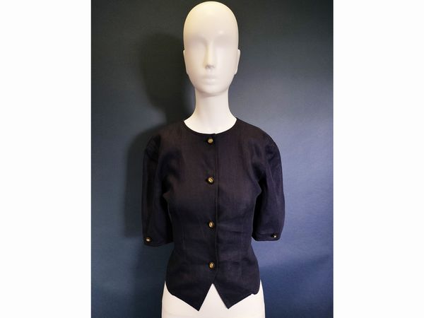 Gucci camicia in lino  - Asta Fashion Vintage - Associazione Nazionale - Case d'Asta italiane