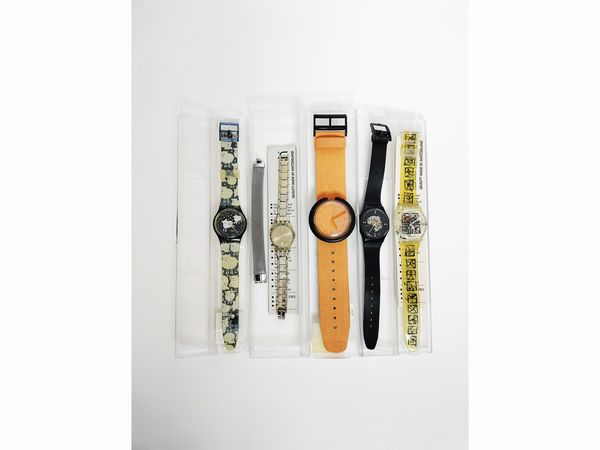 Swatch lotto di orologi  - Asta Fashion Vintage - Associazione Nazionale - Case d'Asta italiane