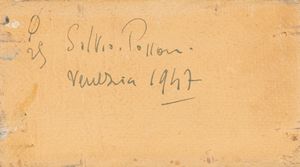Silvio Polloni : Venezia, San Giorgio Maggiore  - Asta Arte Figurativa tra XIX e XX Secolo - Associazione Nazionale - Case d'Asta italiane