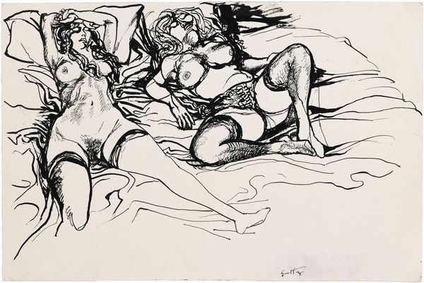 Renato Guttuso : Studio di nudi  - Asta PARADE III - ARTE MODERNA, CONTEMPORANEA E GRAFICA - Associazione Nazionale - Case d'Asta italiane