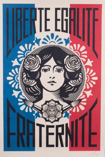 Obey : Libert Egalit Fraternit  - Asta PARADE III - ARTE MODERNA, CONTEMPORANEA E GRAFICA - Associazione Nazionale - Case d'Asta italiane