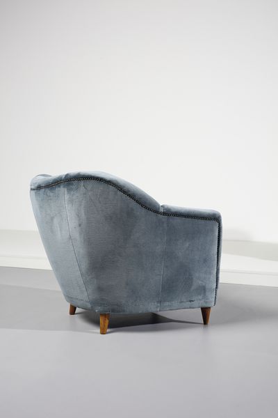 PONTI GIO (1891 - 1979) : Coppia di poltrone per Cassina  - Asta Asta 417 | DESIGN E ARTI DECORATIVE DEL NOVECENTO Online - Associazione Nazionale - Case d'Asta italiane