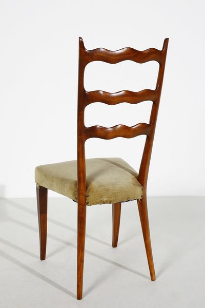 BUFFA PAOLO (1903 - 1970) : nello stile di. Sei sedie  - Asta Asta 417 | DESIGN E ARTI DECORATIVE DEL NOVECENTO Online - Associazione Nazionale - Case d'Asta italiane