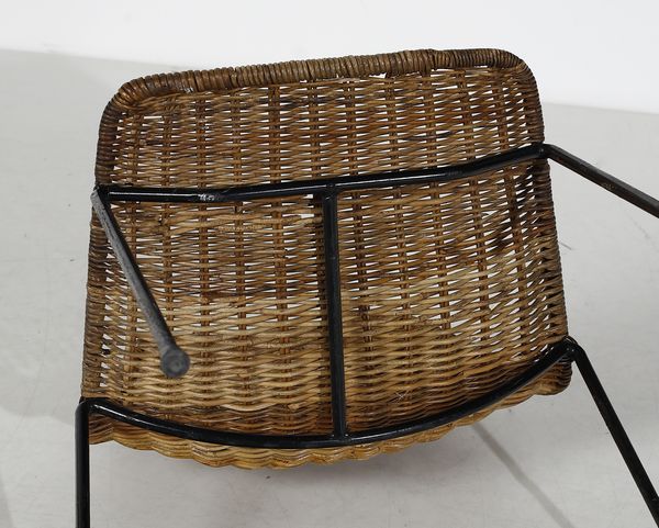 LEGLER GIAN FRANCO  (n. 1922) : Quattro sedie Basket per Bonacina  - Asta Asta 417 | DESIGN E ARTI DECORATIVE DEL NOVECENTO Online - Associazione Nazionale - Case d'Asta italiane