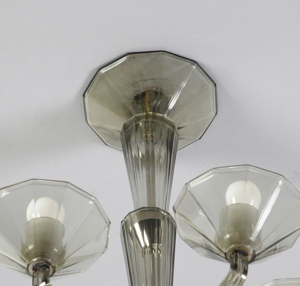 CAPPELLIN M.V.M : attribuito. Lampada a sospensione  - Asta Asta 417 | DESIGN E ARTI DECORATIVE DEL NOVECENTO Online - Associazione Nazionale - Case d'Asta italiane