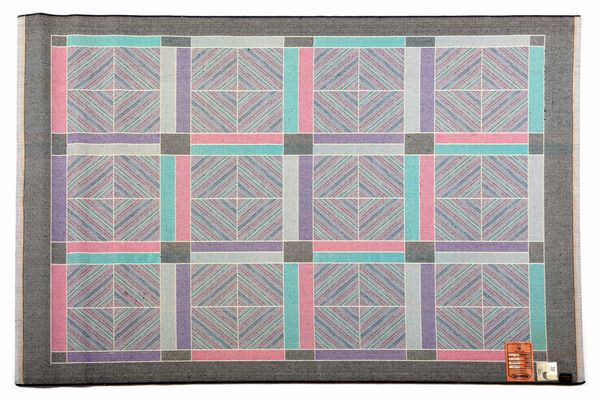 Missoni : Tappeto Square per T&J Vestor  - Asta Asta 417 | DESIGN E ARTI DECORATIVE DEL NOVECENTO Online - Associazione Nazionale - Case d'Asta italiane