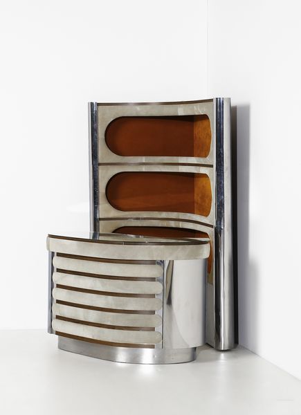 RIZZO WILLY (1928 - 2013) : Mobile bar  - Asta Asta 417 | DESIGN E ARTI DECORATIVE DEL NOVECENTO Online - Associazione Nazionale - Case d'Asta italiane