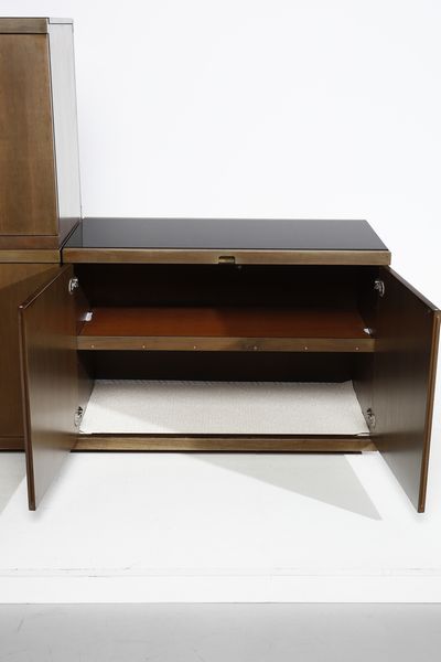 MANGIAROTTI ANGELO (1921 - 2012) : Credenza modulare 4D per Molteni  - Asta Asta 417 | DESIGN E ARTI DECORATIVE DEL NOVECENTO Online - Associazione Nazionale - Case d'Asta italiane