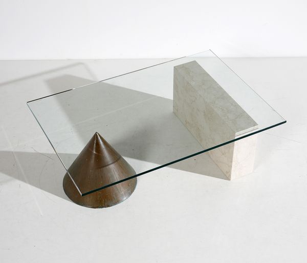 VIGNELLI LELLA E MASSIMO : Coffee table Kono per Casigliani  - Asta Asta 417 | DESIGN E ARTI DECORATIVE DEL NOVECENTO Online - Associazione Nazionale - Case d'Asta italiane