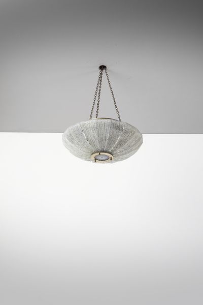 VENINI : Lampada a sospensione  - Asta Asta 417 | DESIGN E ARTI DECORATIVE DEL NOVECENTO Online - Associazione Nazionale - Case d'Asta italiane