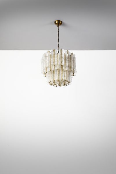 ZUCCHERI TONI (1937 - 2008) : Lampada a sospensione per Venini  - Asta Asta 417 | DESIGN E ARTI DECORATIVE DEL NOVECENTO Online - Associazione Nazionale - Case d'Asta italiane