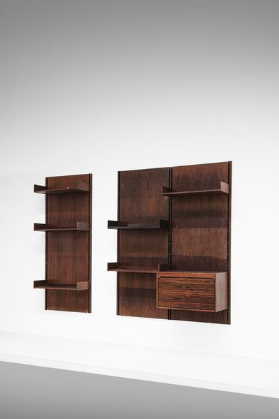 FRATTINI GIANFRANCO (1926 - 2004) : Coppia di librerie per Bernini  - Asta Asta 417 | DESIGN E ARTI DECORATIVE DEL NOVECENTO Online - Associazione Nazionale - Case d'Asta italiane