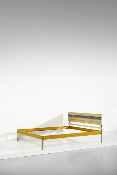 BROTTO ANGELO (1914 - 2002) : Letto per Esperia  - Asta Asta 417 | DESIGN E ARTI DECORATIVE DEL NOVECENTO Online - Associazione Nazionale - Case d'Asta italiane