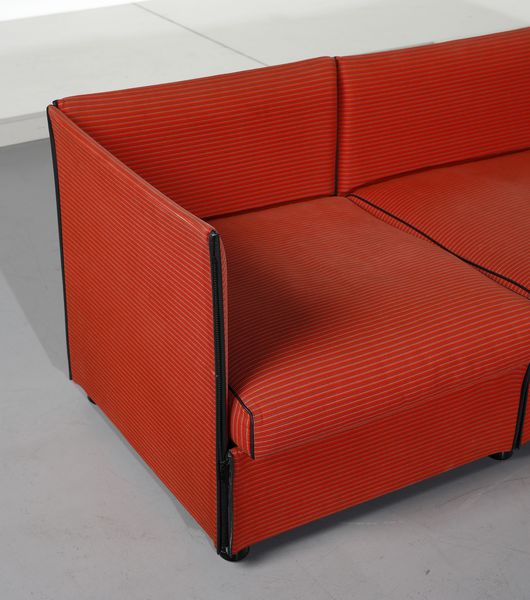 BELLINI MARIO (n. 1935) : Divano Char-a-Bank per Cassina  - Asta Asta 417 | DESIGN E ARTI DECORATIVE DEL NOVECENTO Online - Associazione Nazionale - Case d'Asta italiane