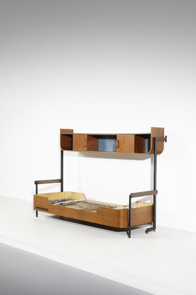 CAMPO & GRAFFI : Daybed della serie Home  - Asta Asta 417 | DESIGN E ARTI DECORATIVE DEL NOVECENTO Online - Associazione Nazionale - Case d'Asta italiane