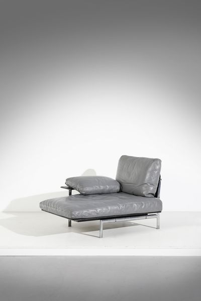 ANTONIO CITTERIO & PAOLO NAVA : Chaise longue Diesis per B&B  - Asta Asta 417 | DESIGN E ARTI DECORATIVE DEL NOVECENTO Online - Associazione Nazionale - Case d'Asta italiane