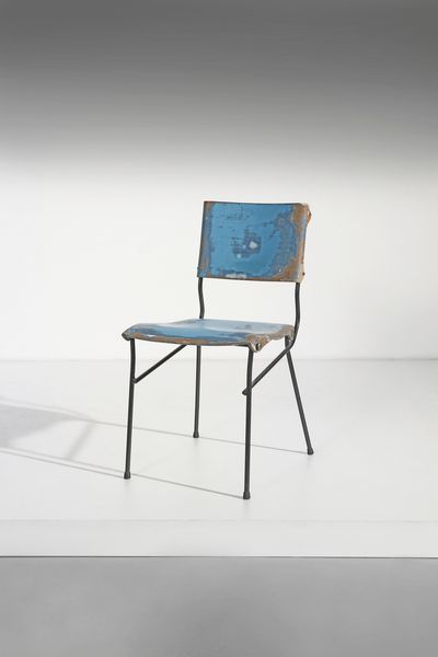 DE CARLI CARLO (1910 - 1999) : Sedia per Cassina, Meda  - Asta Asta 417 | DESIGN E ARTI DECORATIVE DEL NOVECENTO Online - Associazione Nazionale - Case d'Asta italiane