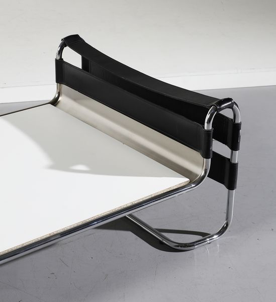 BREUER MARCEL LAJOS (1902 - 1981) : Bauhaus Wassily Daybed  - Asta Asta 417 | DESIGN E ARTI DECORATIVE DEL NOVECENTO Online - Associazione Nazionale - Case d'Asta italiane