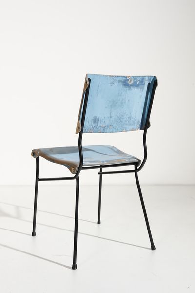 DE CARLI CARLO (1910 - 1999) : Sedia per Cassina, Meda  - Asta Asta 417 | DESIGN E ARTI DECORATIVE DEL NOVECENTO Online - Associazione Nazionale - Case d'Asta italiane