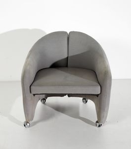 BORSANI OSVALDO (1911 - 1985) : Sei poltroncine PS142 per Tecno  - Asta Asta 417 | DESIGN E ARTI DECORATIVE DEL NOVECENTO Online - Associazione Nazionale - Case d'Asta italiane