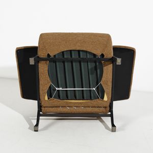 MENGHI ROBERTO (1920 - 2006) : Coppia di poltrone Hall per Arflex  - Asta Asta 417 | DESIGN E ARTI DECORATIVE DEL NOVECENTO Online - Associazione Nazionale - Case d'Asta italiane