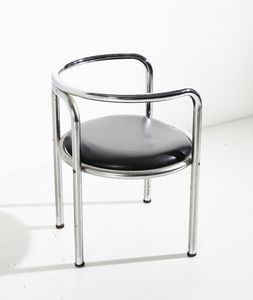 AULENTI GAE (1927 - 2012) : Sei sedie Locus Solus per Poltronova  - Asta Asta 417 | DESIGN E ARTI DECORATIVE DEL NOVECENTO Online - Associazione Nazionale - Case d'Asta italiane