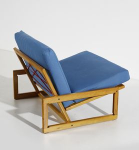 SCARPA AFRA (1937 -2011) & TOBIA (n. 1935) : Coppia di poltrone Carlotta per Figli di Amedeo Cassina  - Asta Asta 417 | DESIGN E ARTI DECORATIVE DEL NOVECENTO Online - Associazione Nazionale - Case d'Asta italiane