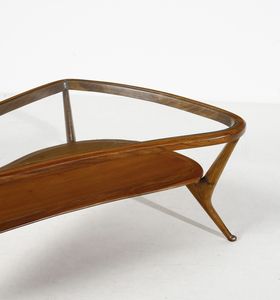 SCAPINELLI GIUSEPPE (1891 - 1982) : attribuito. Tavolino da salotto  - Asta Asta 417 | DESIGN E ARTI DECORATIVE DEL NOVECENTO Online - Associazione Nazionale - Case d'Asta italiane