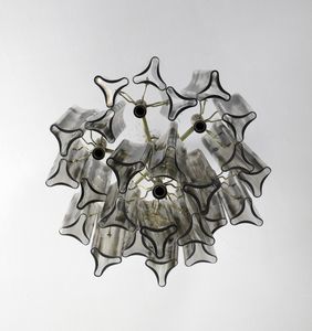 MANIFATTURA MURANESE : Lampada a sospensione  - Asta Asta 417 | DESIGN E ARTI DECORATIVE DEL NOVECENTO Online - Associazione Nazionale - Case d'Asta italiane