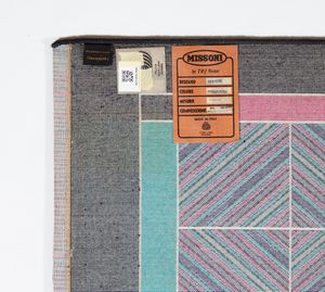 Missoni : Tappeto Square per T&J Vestor  - Asta Asta 417 | DESIGN E ARTI DECORATIVE DEL NOVECENTO Online - Associazione Nazionale - Case d'Asta italiane