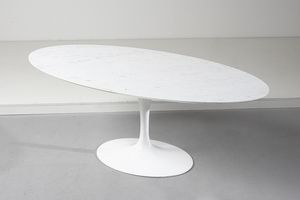 SAARINEN EERO (1910 - 1961) : Tavolo Tulip per Knoll  - Asta Asta 417 | DESIGN E ARTI DECORATIVE DEL NOVECENTO Online - Associazione Nazionale - Case d'Asta italiane