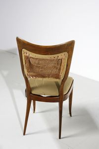 BORSANI OSVALDO (1911 - 1985) : attribuito. Quattro sedie  - Asta Asta 417 | DESIGN E ARTI DECORATIVE DEL NOVECENTO Online - Associazione Nazionale - Case d'Asta italiane