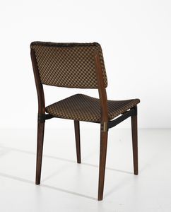 GERLI EUGENIO (n. 1923) : Otto sedie S82 per Tecno  - Asta Asta 417 | DESIGN E ARTI DECORATIVE DEL NOVECENTO Online - Associazione Nazionale - Case d'Asta italiane